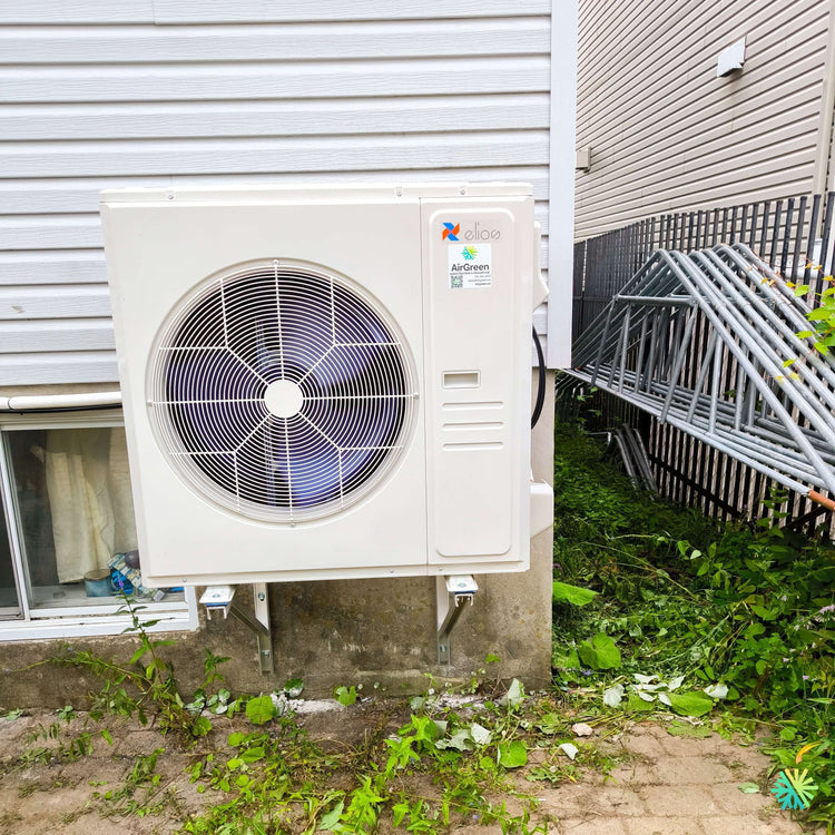Installation d’une thermopompe centrale ELIOS Central-Elios au R454B à Saint-Valentin
