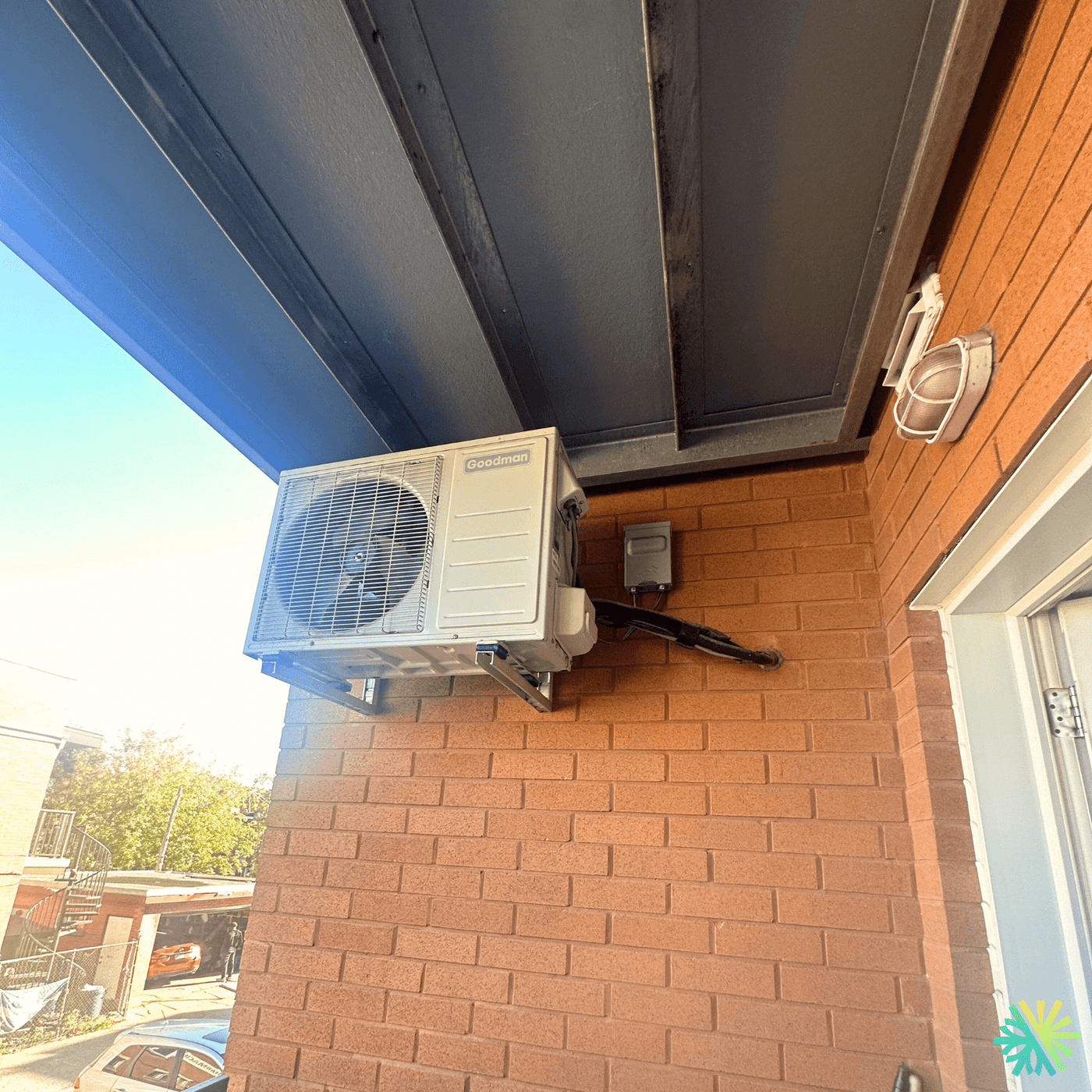 Service et entretien d’une thermopompe murale Goodman à Rosemont–La Petite-Patrie (Montréal)