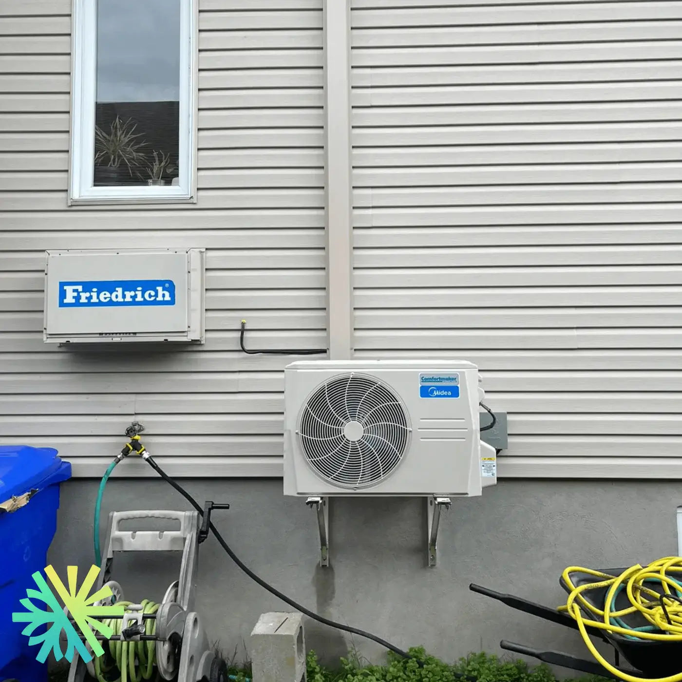 Installation d'une thermopompe murale Comfortmaker DLCPRA à Dollard-des-Ormeaux, Montréal