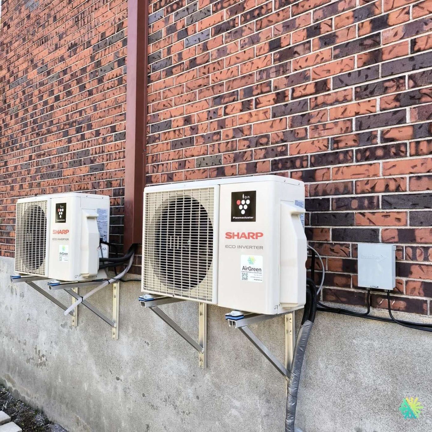 Installation d’une Sharp ZU1 thermopompe murale à Mercier–Hochelaga-Maisonneuve