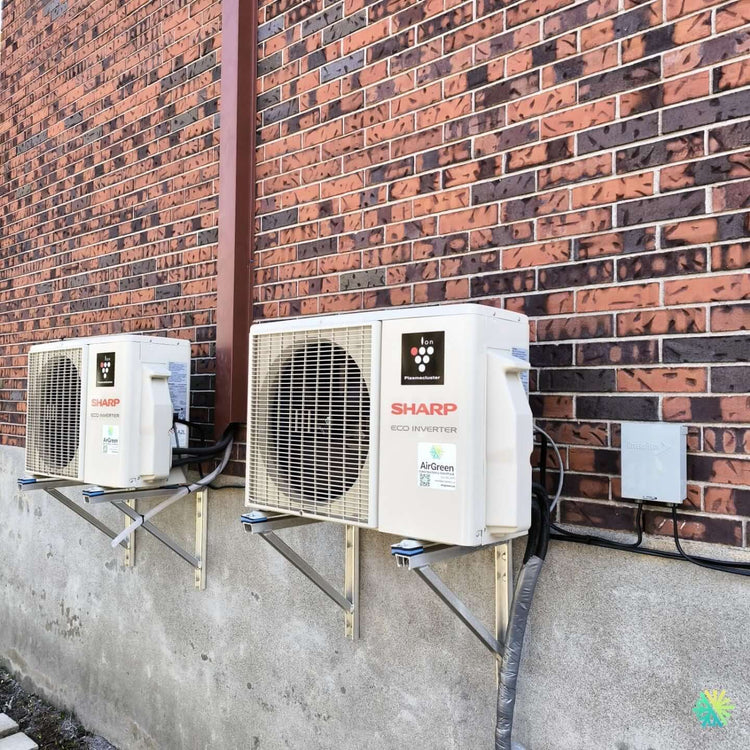 Installation d’une Sharp ZU1 thermopompe murale à Mercier–Hochelaga-Maisonneuve