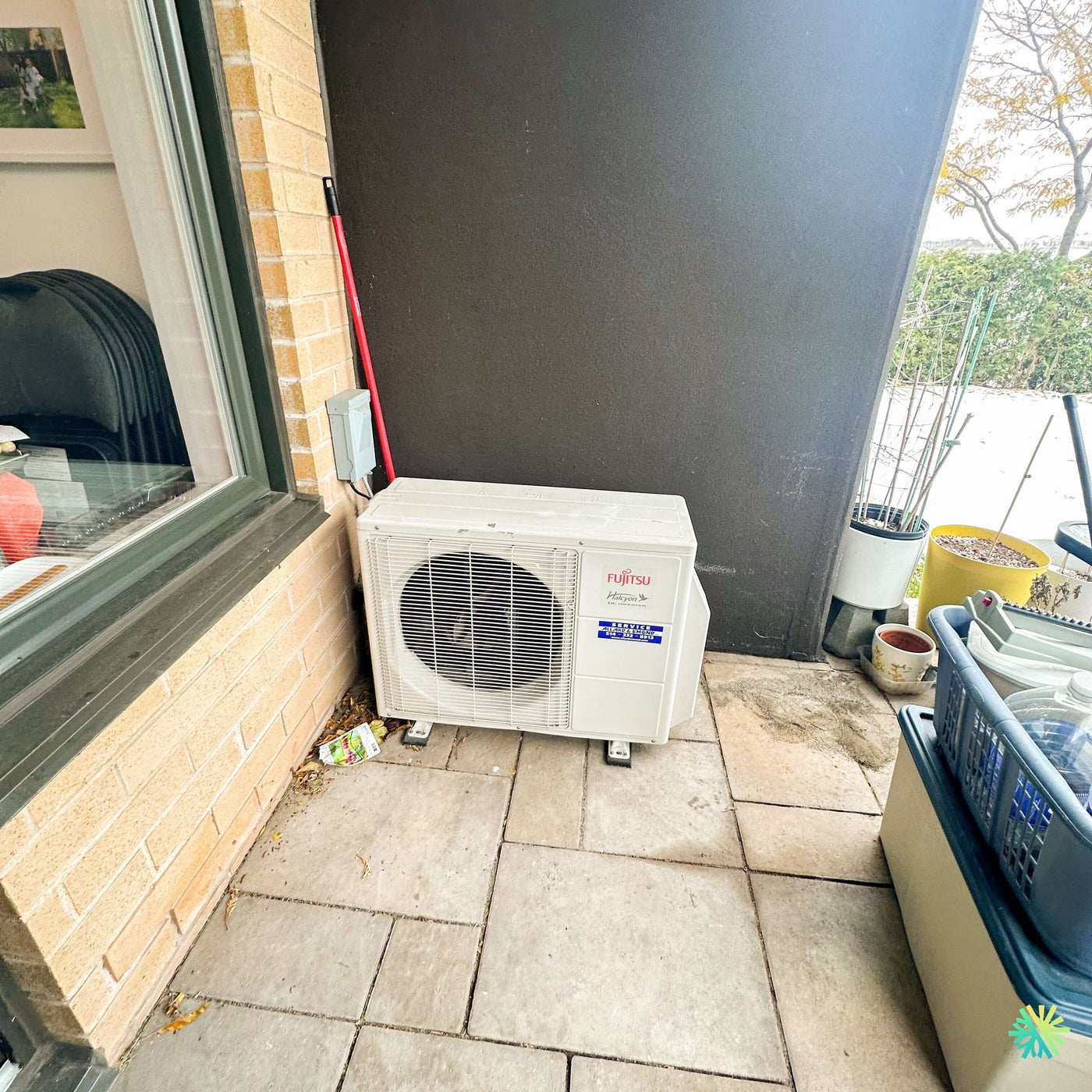 Réparation d’une Thermopompe murale Fujitsu à Boucherville