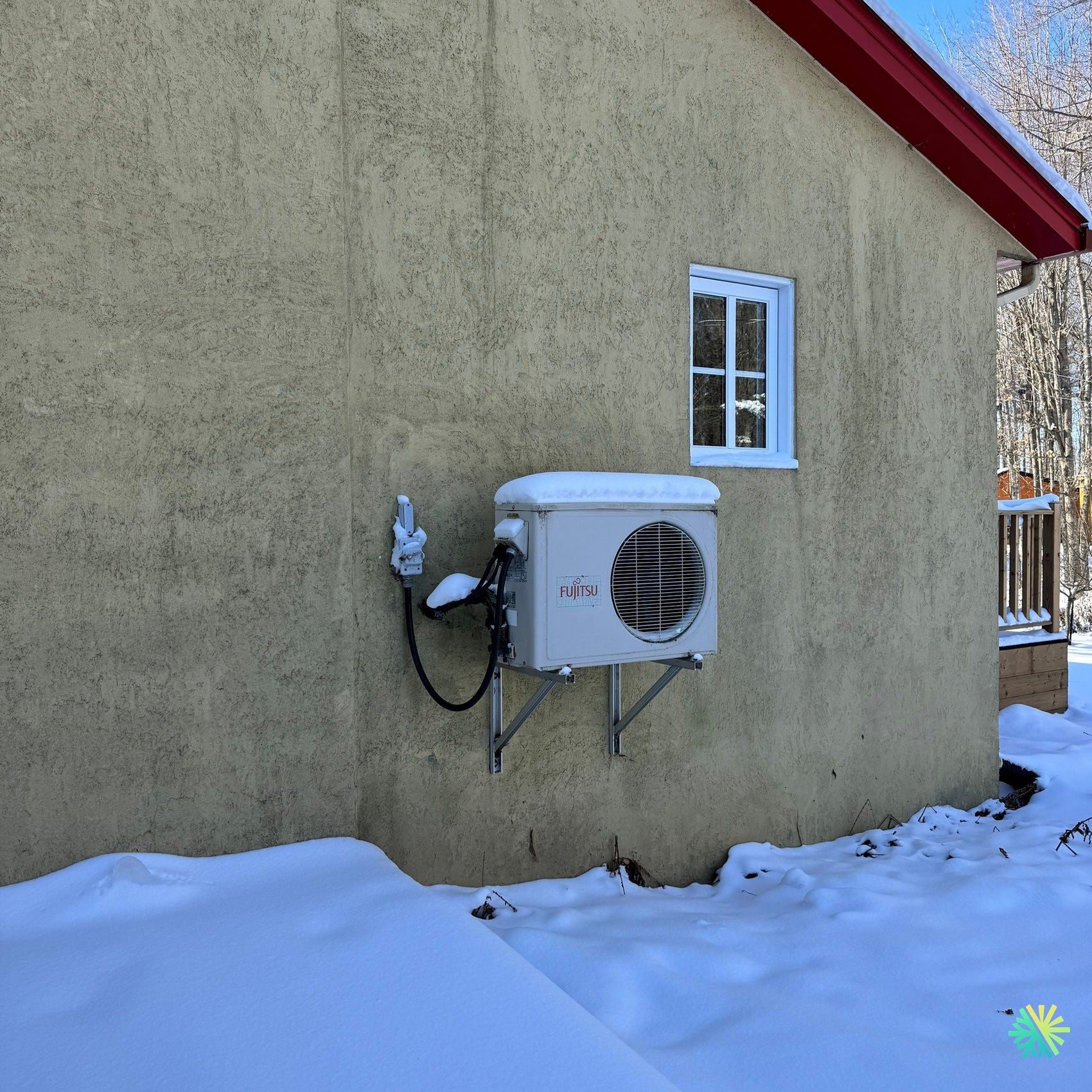 Réparation d’une thermopompe murale Fujitsu à Sainte-Dorothée