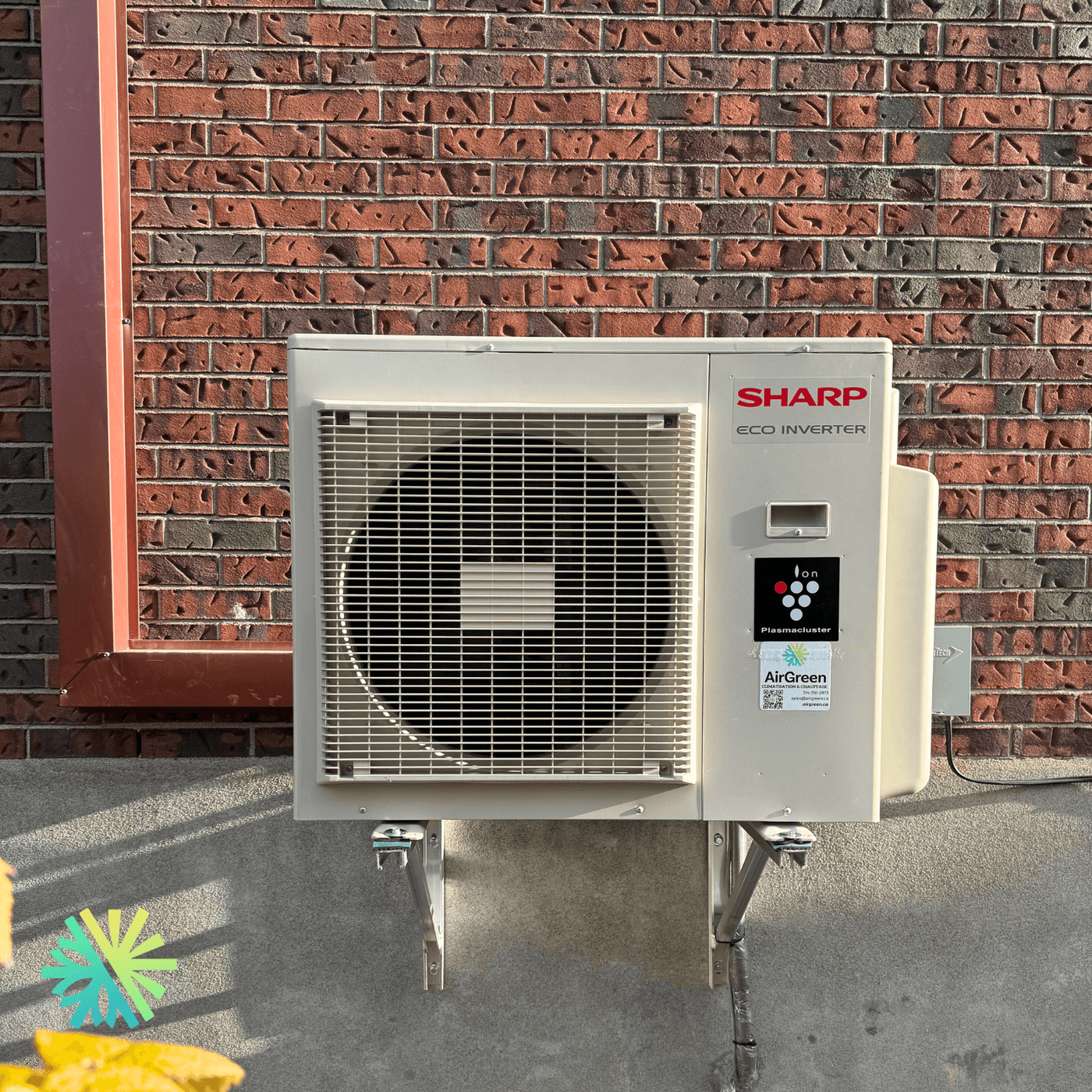 Installation d’une thermopompe triple zone SHARP BU dans l’Ouest-de-l'Île