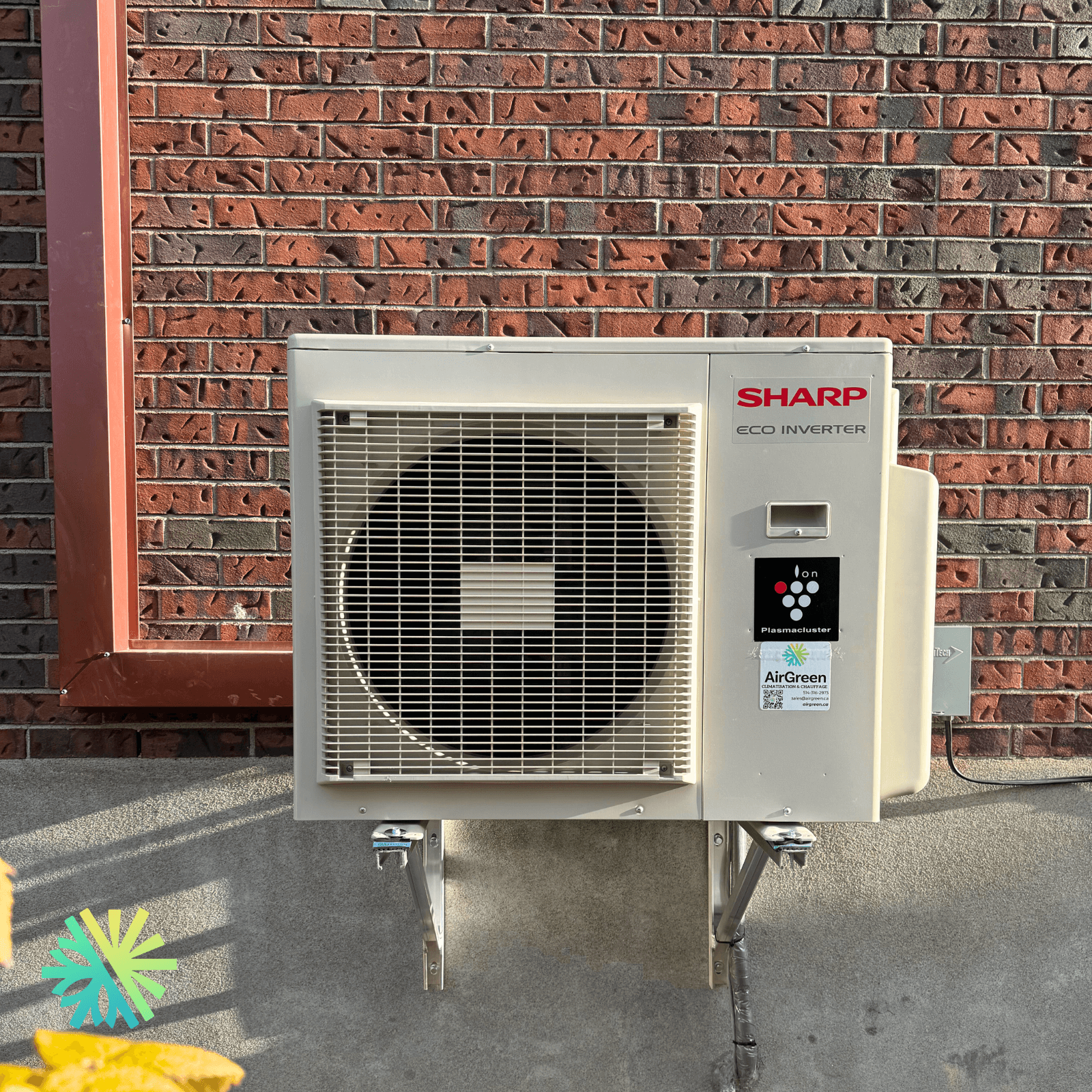 Installation d’une thermopompe triple zone SHARP BU dans l’Ouest-de-l'Île