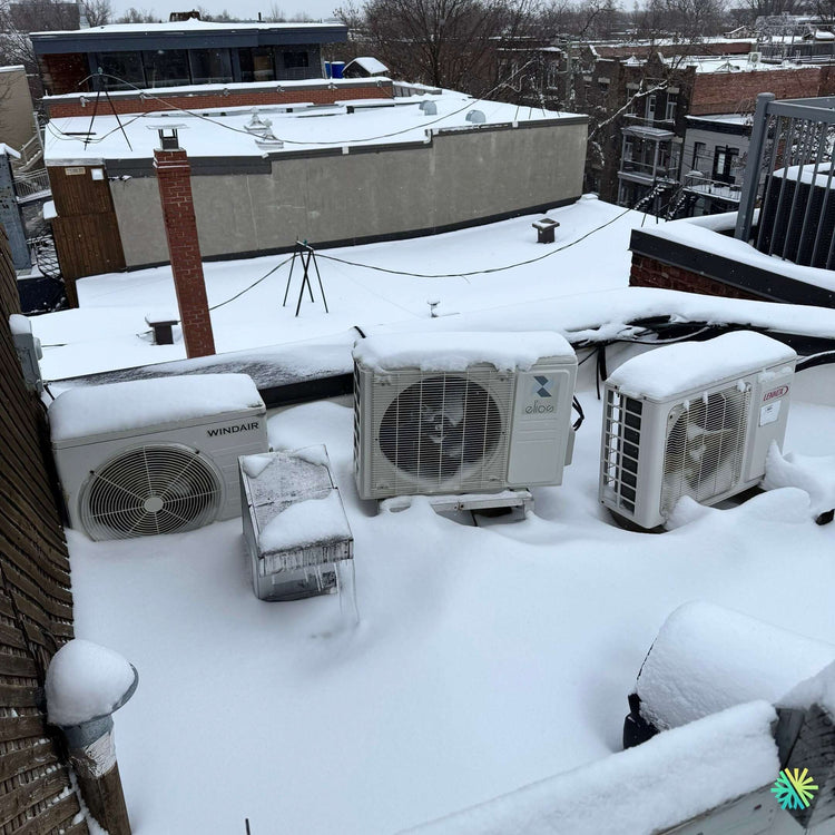 Réparation d’une thermopompe murale Windair à Rosemont–La Petite-Patrie