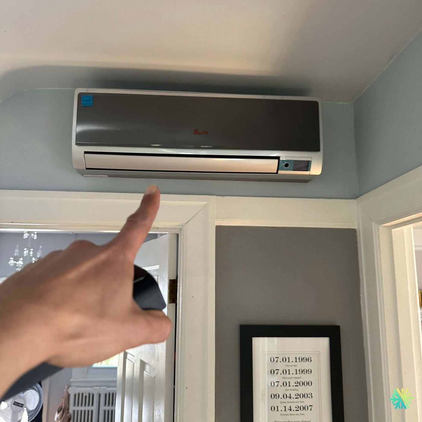 Réparation d’un climatiseur mural Elite à Pointe-Claire