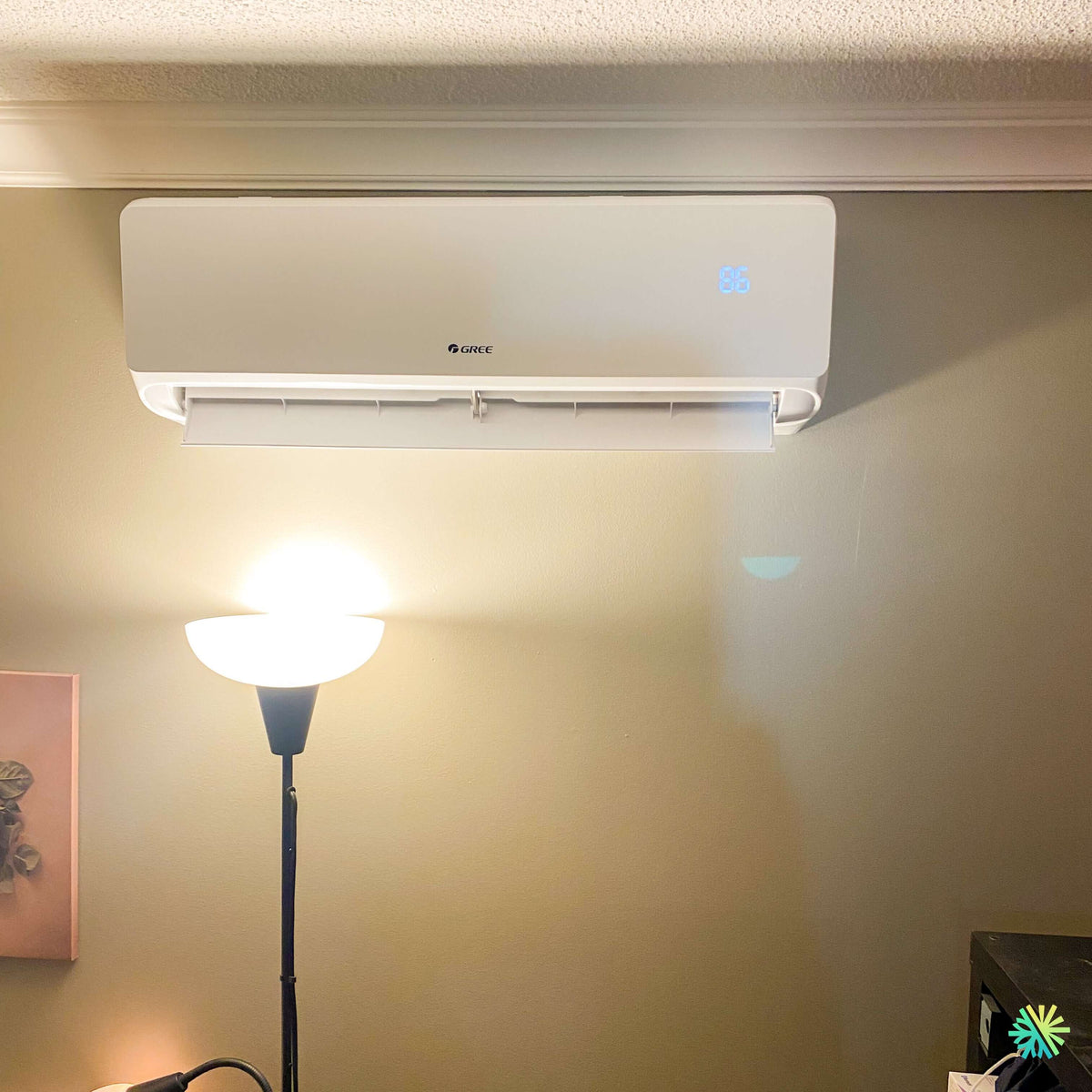 Installation d'une thermopompe 2 têtes GREE FreeMatch R32 à Saint-Michel (MRC des Jardins-de-Napierville)