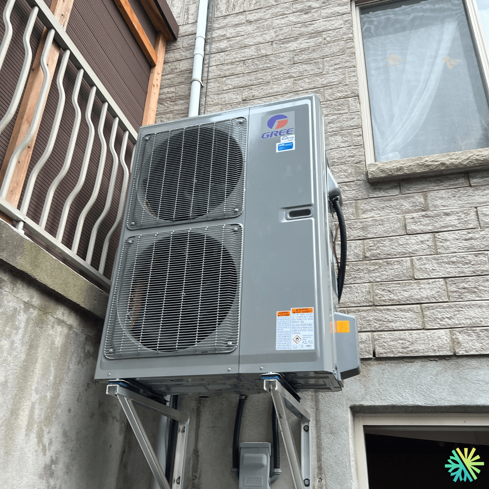 Installation d’une thermopompe Gree murale à Rosemont–La Petite-Patrie