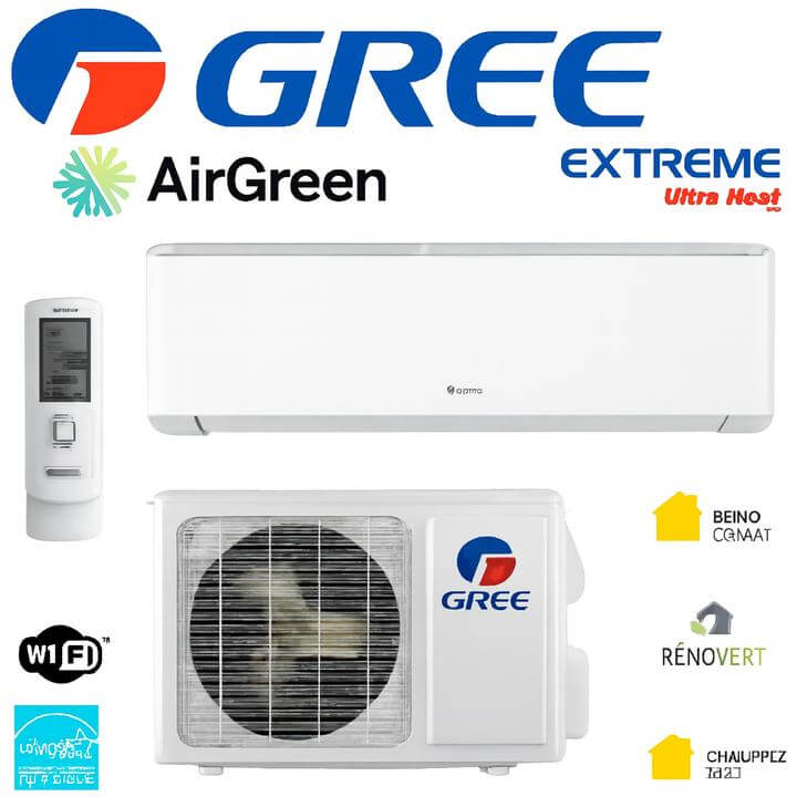 Installation d'une Thermopompe Murale Gree Extreme à Pointe-Claire, Montréal durant les rénovations.