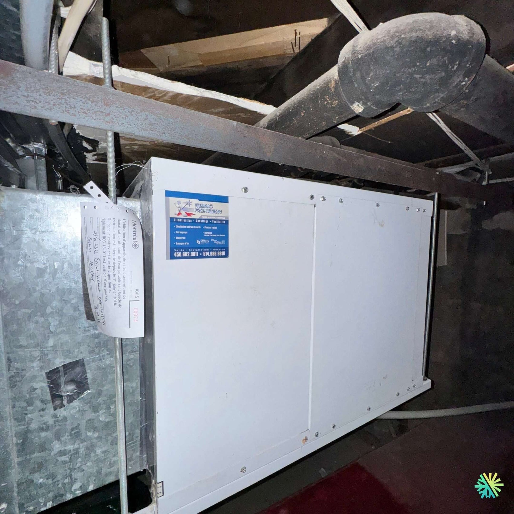 CVC Commercial à Longueuil : Rétrofit d’un système de ventilation central pour un immeuble multifonctionnel