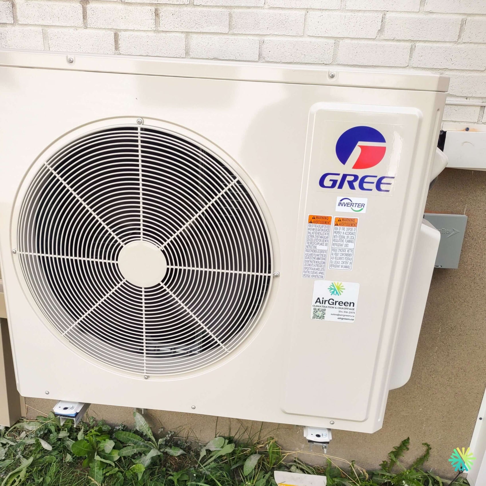 Installation d’une thermopompe TripleZone GREE FREE MATCH R32 3 zones 3 têtes à Laval-Ouest, Laval