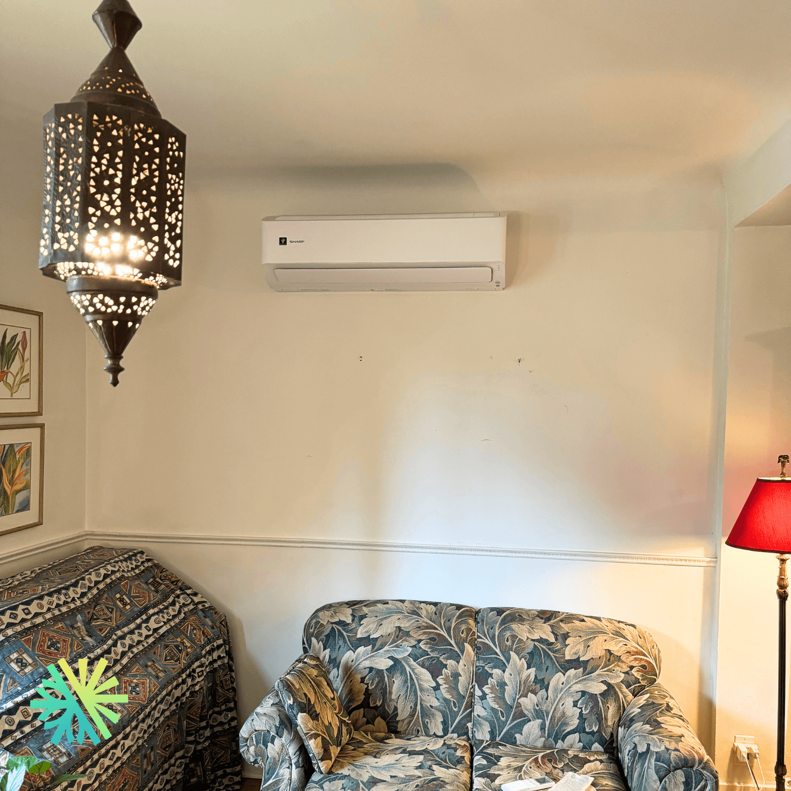 Installation d’une thermopompe murale SHARP ZU1 à Saint-Constant