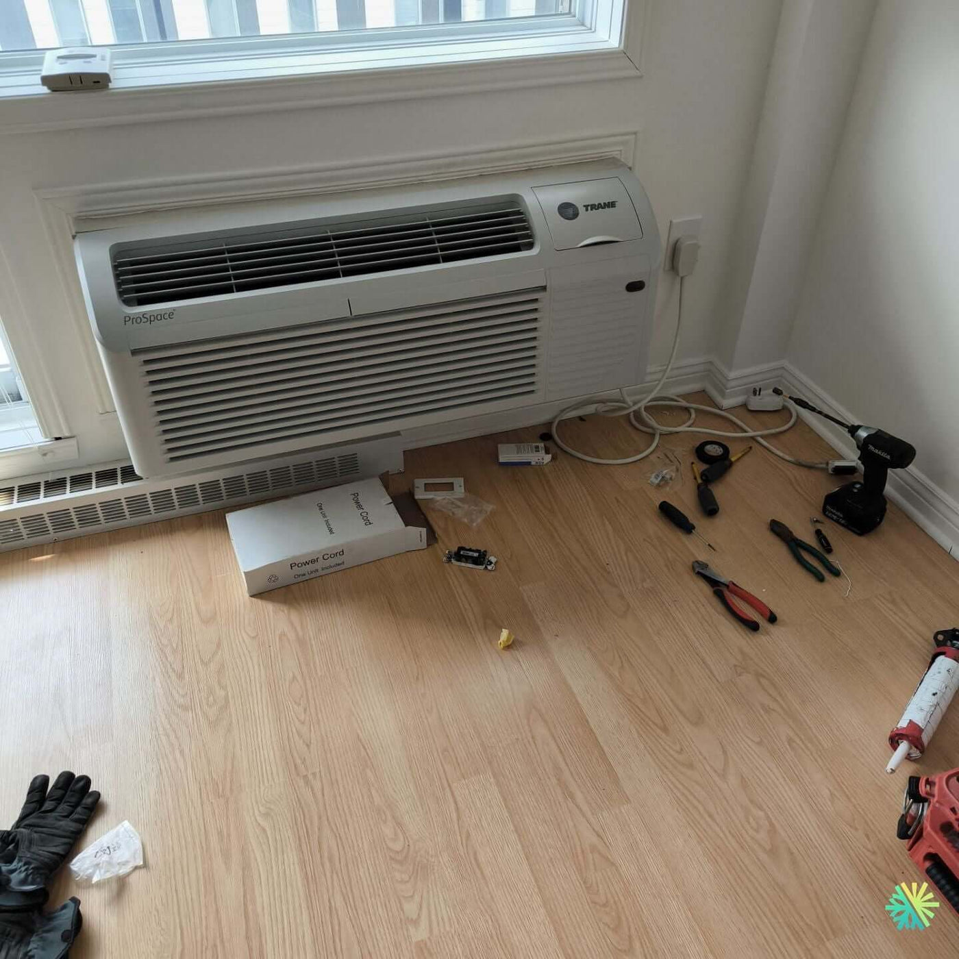 Installation d’un système PTAC Trane ProSpace à Ville-Marie