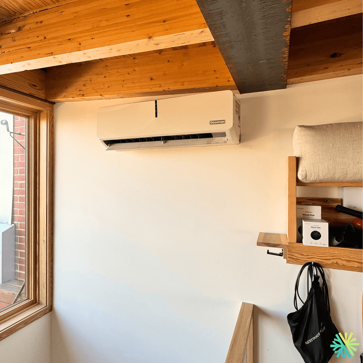 Réparation d’une thermopompe murale Goodman à Rosemont–La Petite-Patrie (Montréal)
