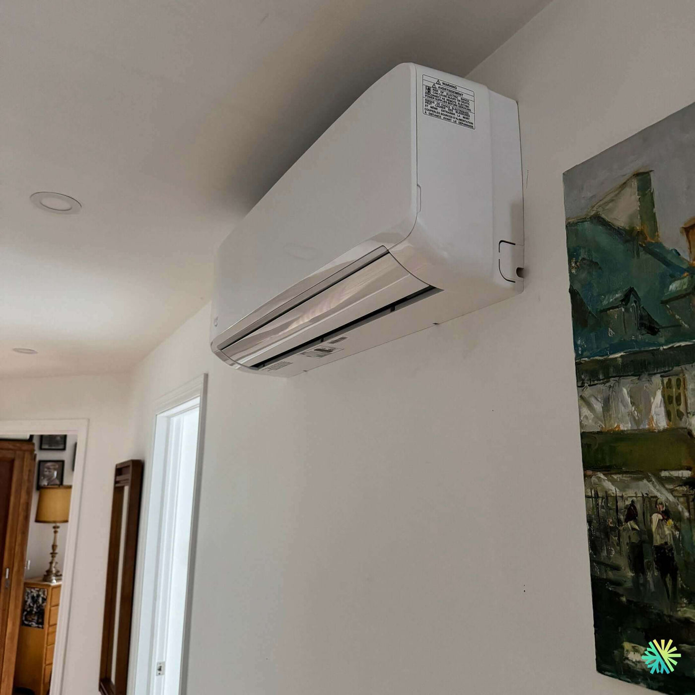 Installation d’une Fujitsu Halcyon climatiseur mural à Chomedey