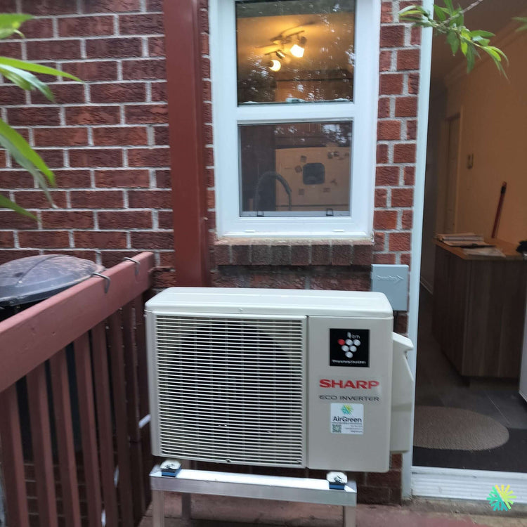 Installation d’une Sharp Eco Inverter thermopompe murale à Rosemont–La Petite-Patrie