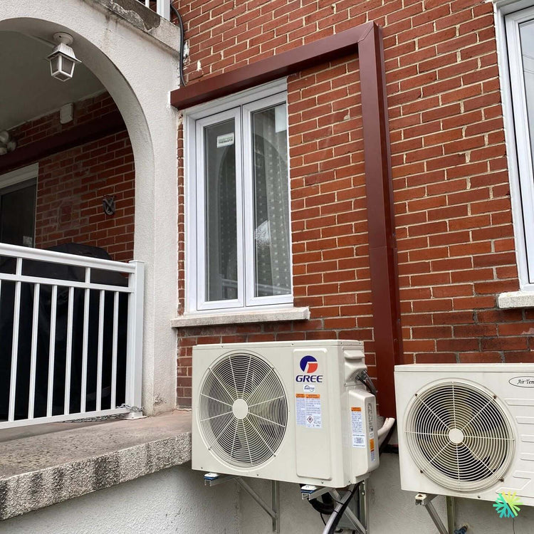 Installation d’une GREE Gamme R-32 thermopompe murale à Rosemont–La Petite-Patrie