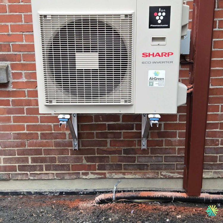 Installation d’une thermopompe murale Sharp ZU1 à Rosemont–La Petite-Patrie