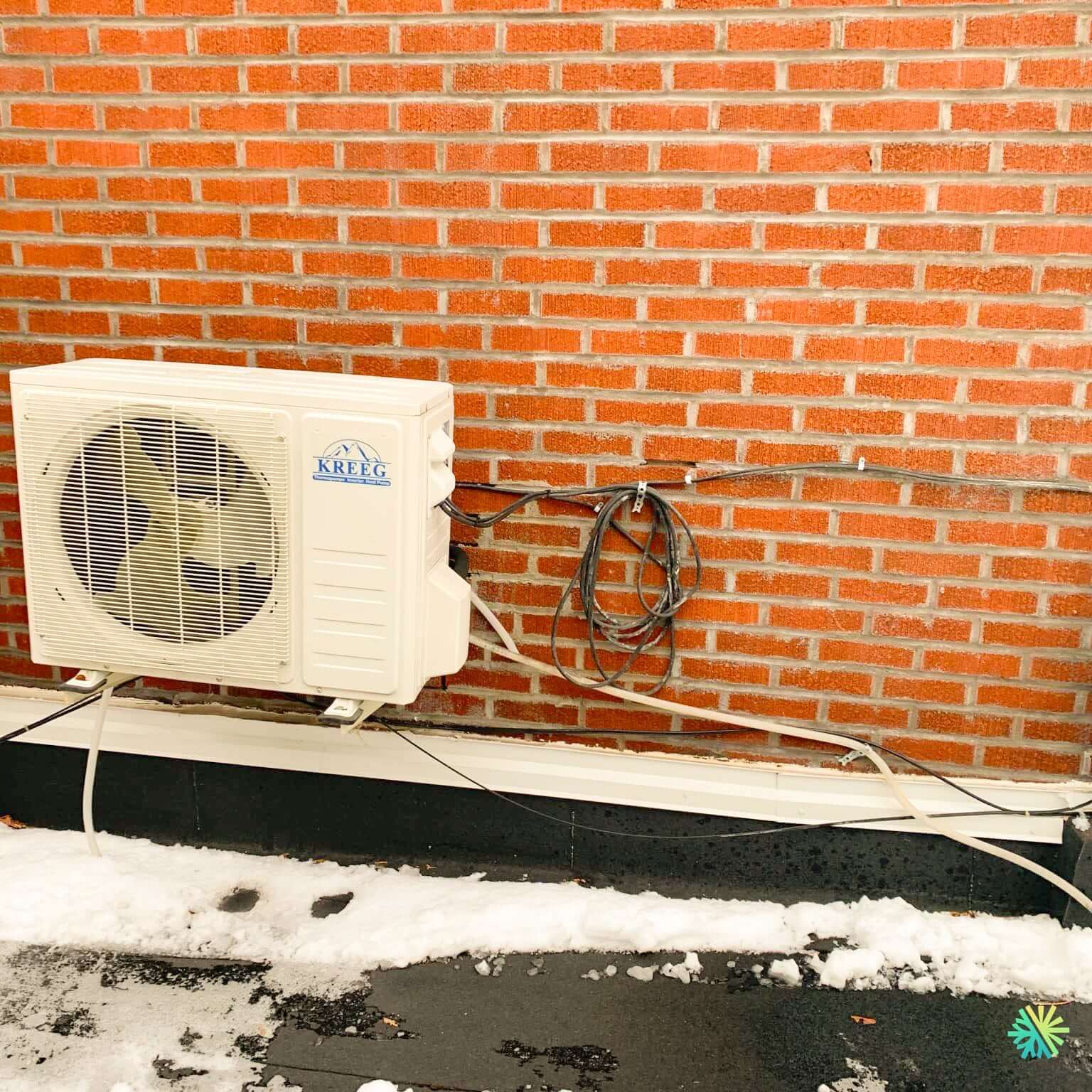 Une intervention rapide et méticuleuse sur une installation incomplète à Mercier