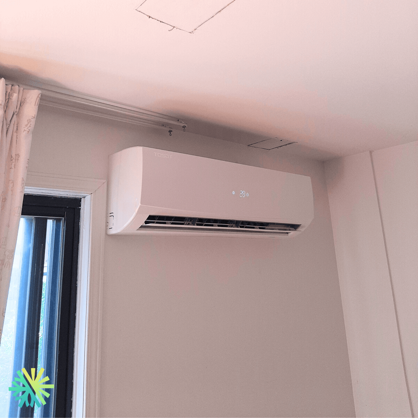 Installation d’une Thermopompe Murale Tosot LomoPlus UltraHeat à Châteauguay