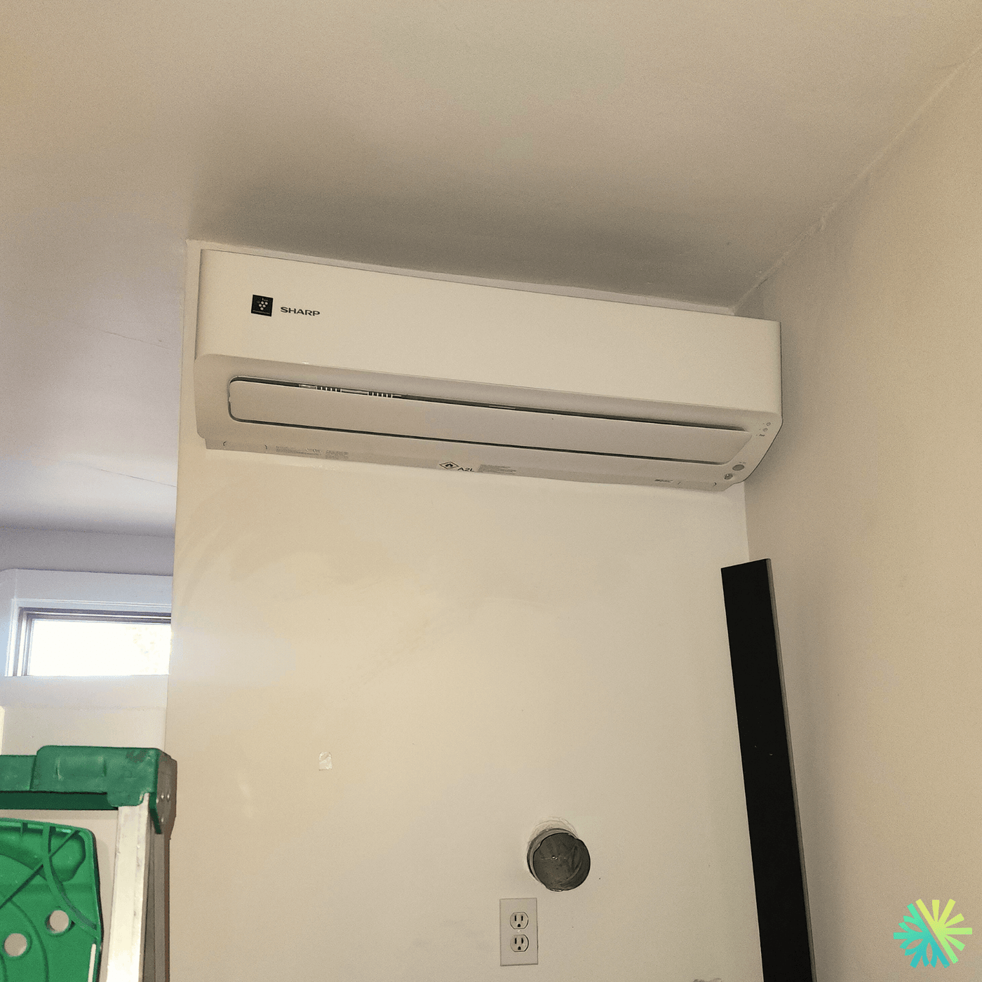 Installation d’une thermopompe murale Sharp ZU1 à Rosemont–La Petite-Patrie