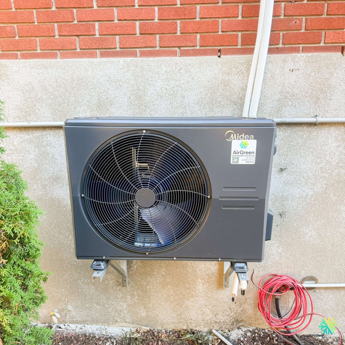 Installation d’une thermopompe centrale MIDEA EVOX G3 à Dollard-des-Ormeaux