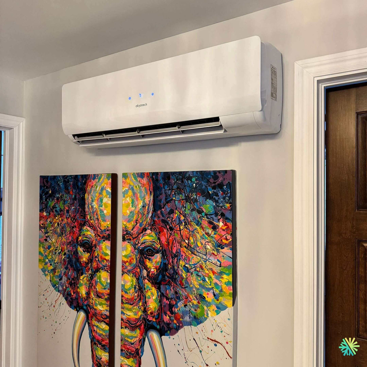 Installation d’une Akyotech climatiseur mural à Ville-Marie