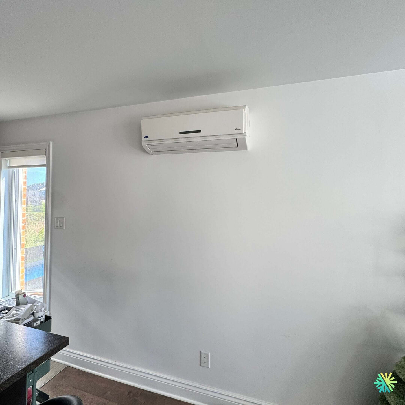 Réparation d’un climatiseur mural Carrier à Sainte-Julie