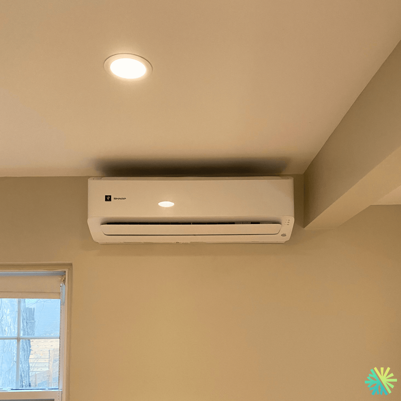 Installation d’une thermopompe murale Sharp à Ville-Marie