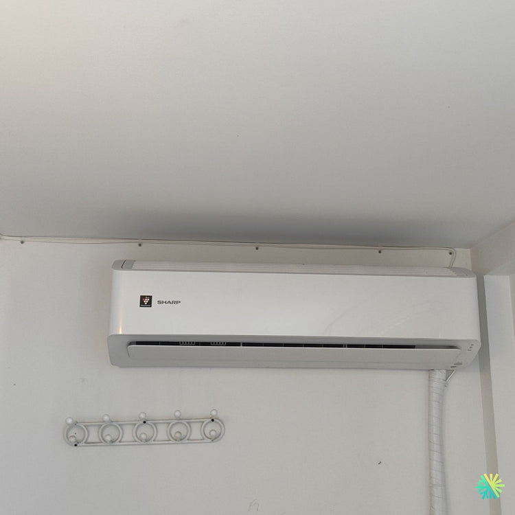 Installation d’une Sharp ZHU1 thermopompe murale à Verdun (Montréal)