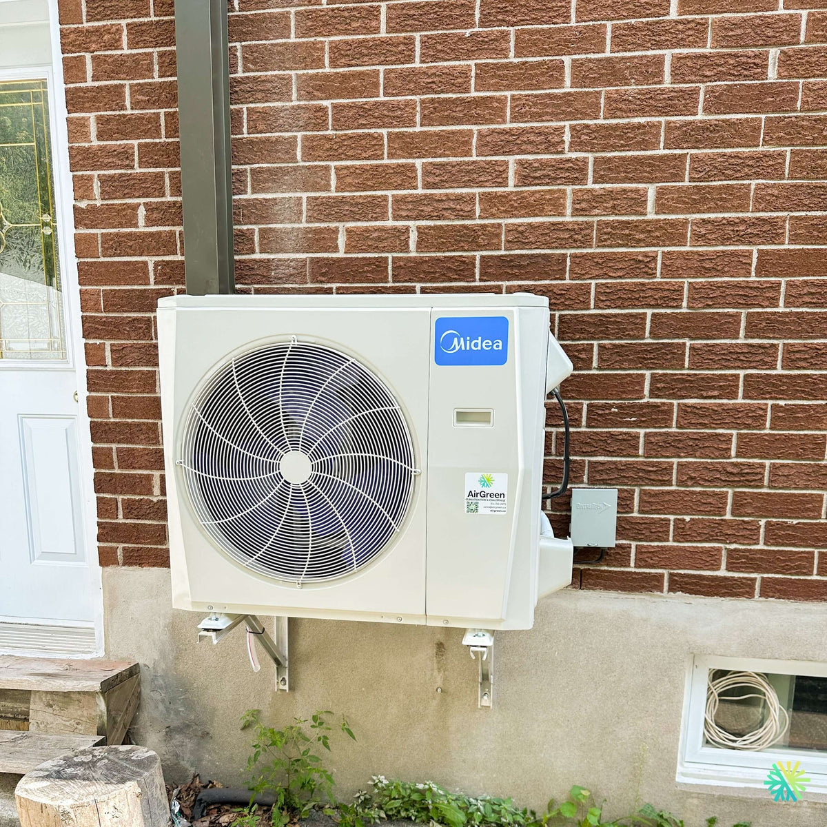 Installation d’une thermopompe murale MIDEA MIDEA28 à Saint-Télesphore