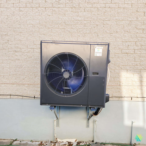 Installation of a MIDEA EVOX G3 3-ton central heat pump in Delson: performance, precision, and year-round comfort
