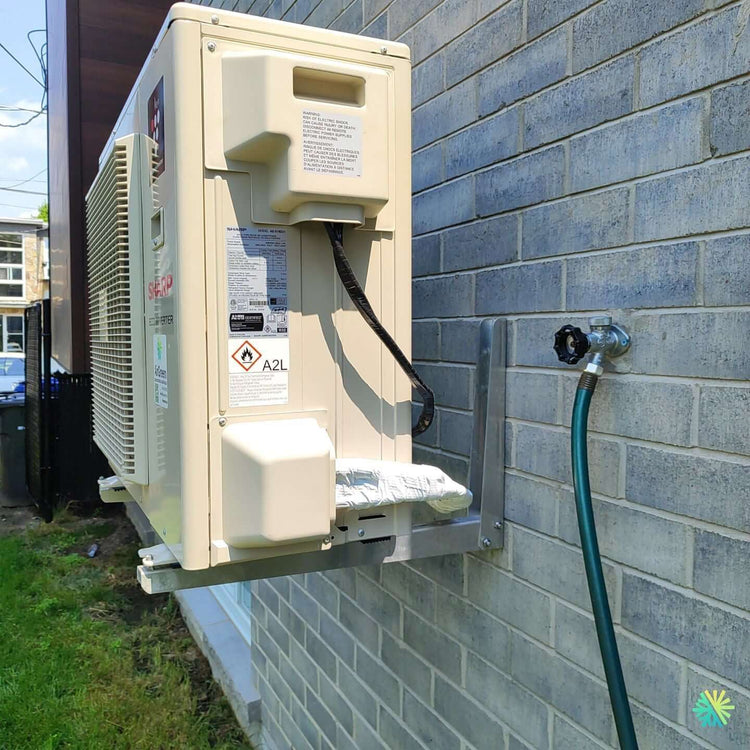 Installation d’une Sharp ZU1 thermopompe murale à Rosemont–La Petite-Patrie