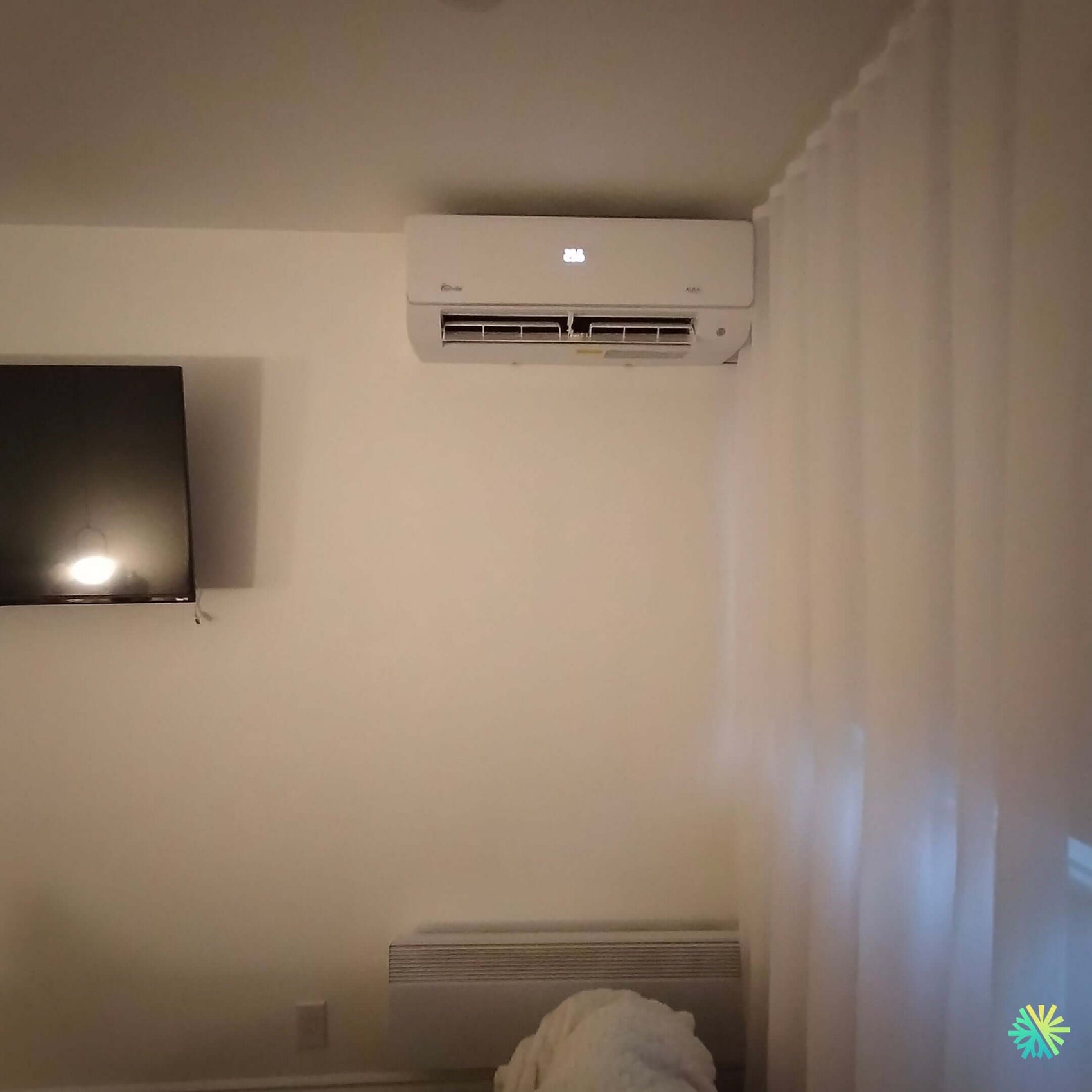 Installation d’une Midea thermopompe murale à Rosemont–La Petite-Patrie