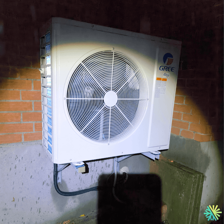 Installation d’une thermopompe Gree FreeMatch à Rosemont–La Petite-Patrie