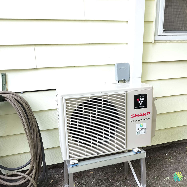 Installation d’une Sharp Eco Inverter thermopompe murale à Sainte-Dorothée (Laval)