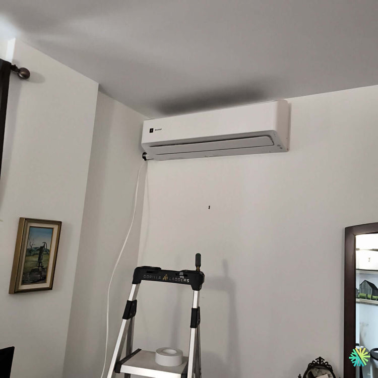 Installation d’une Sharp ZU1 thermopompe murale à Laval (Chomedey)