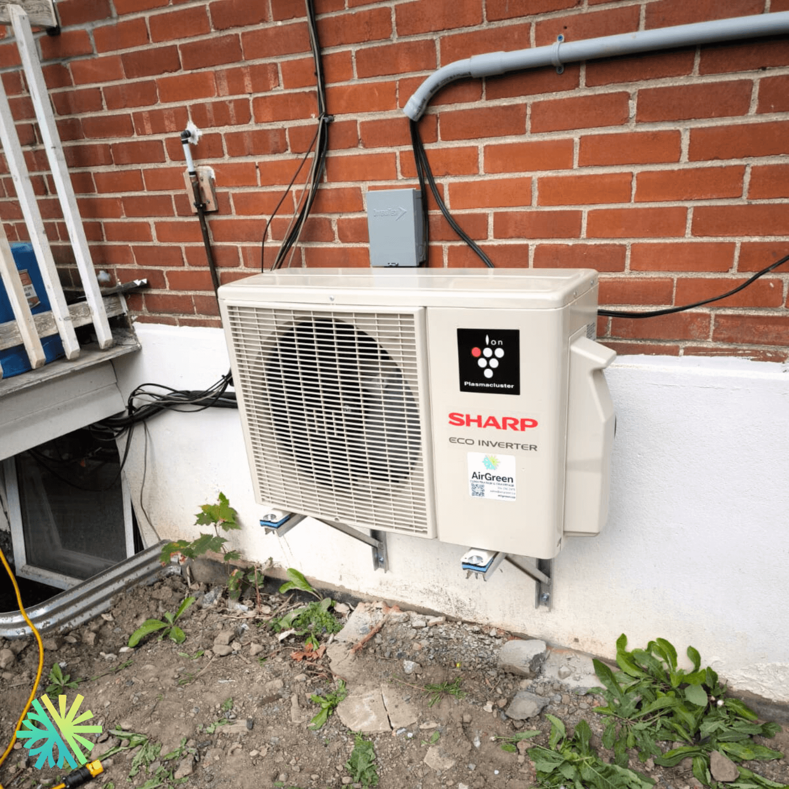 Installation d’une thermopompe murale SHARP ZHU1 à La Prairie