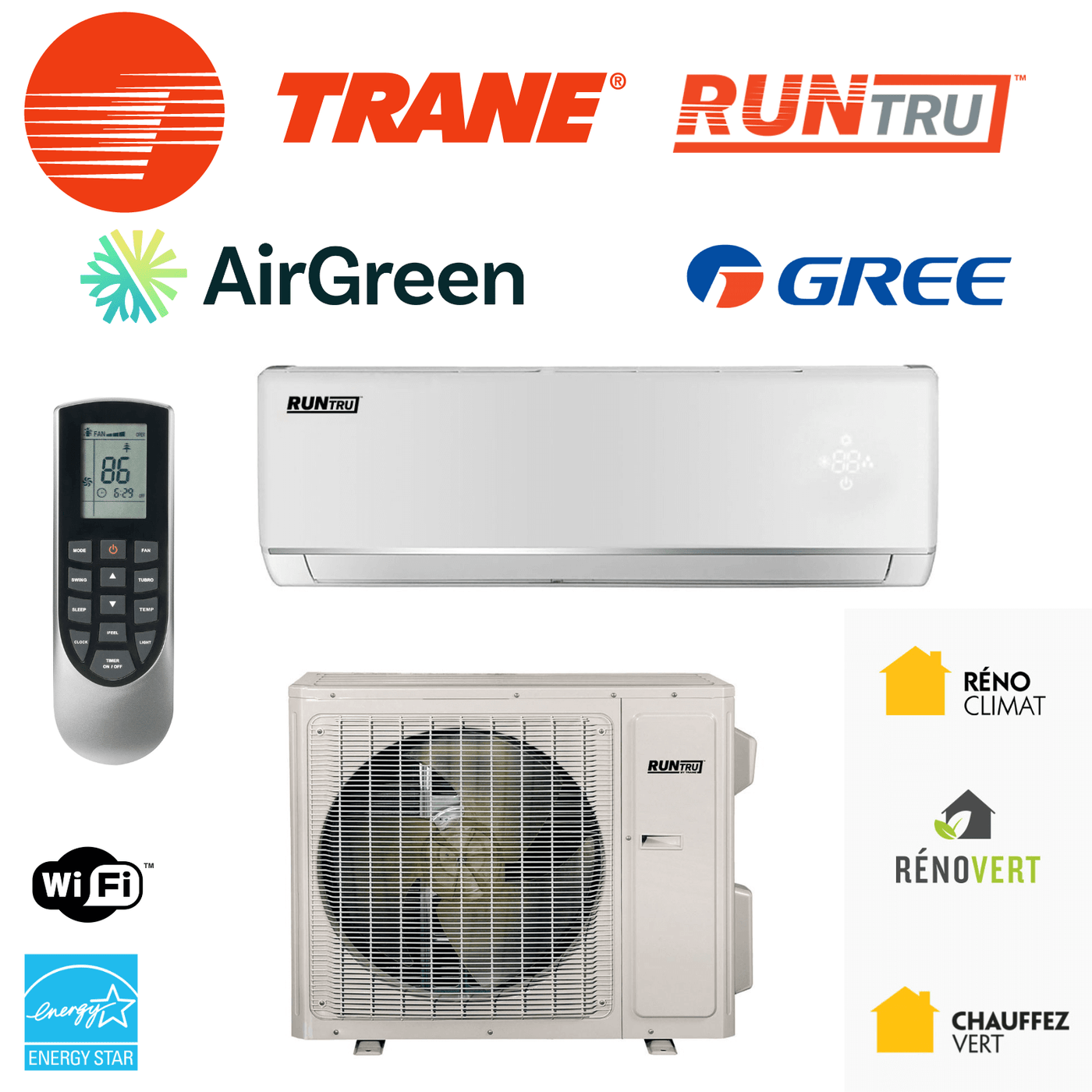 Thermopompe murale Trane : les secrets d'une marque plébiscitée par les professionnels du HVAC