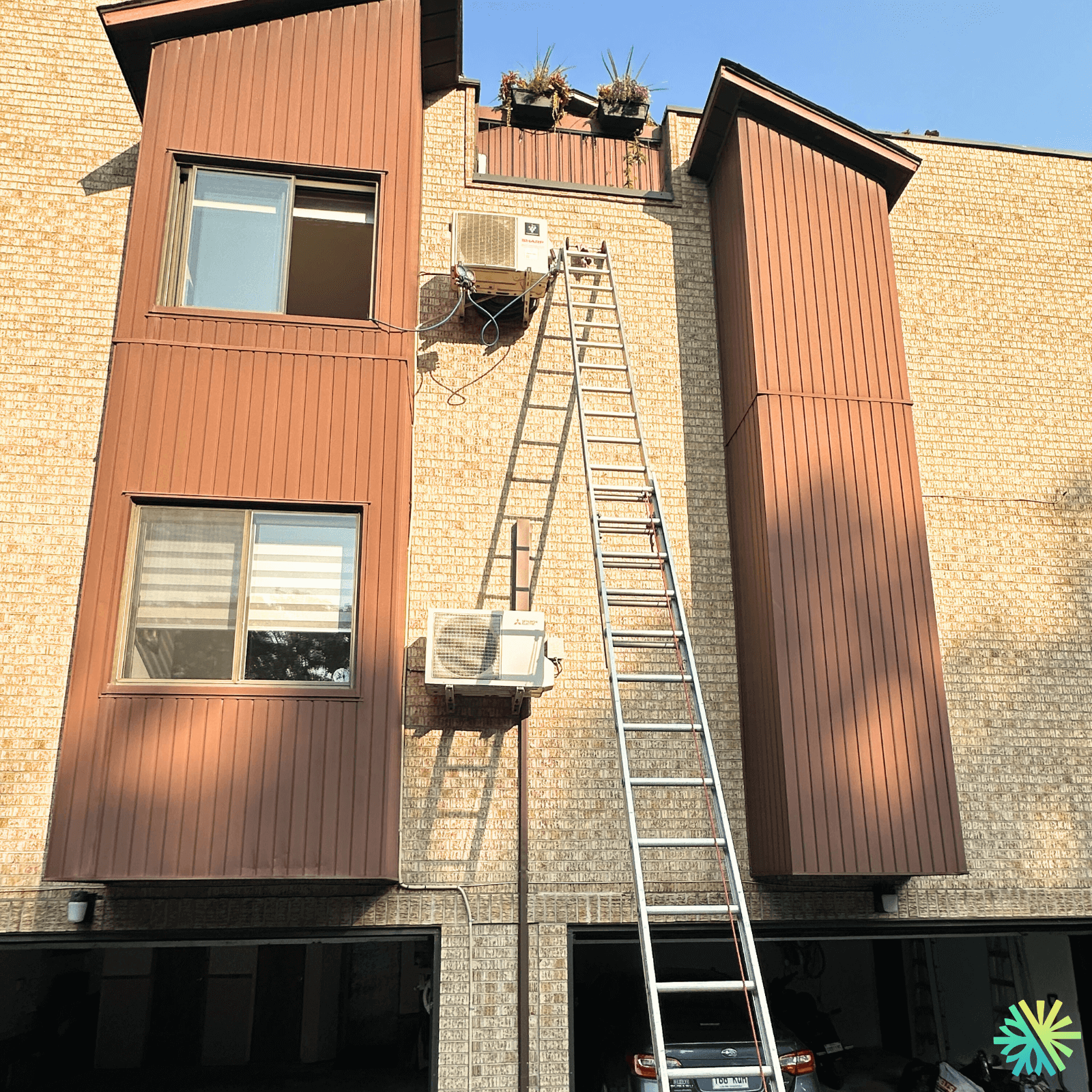 Service CVAC – Thermopompe murale Sharp à Rosemont–La Petite-Patrie