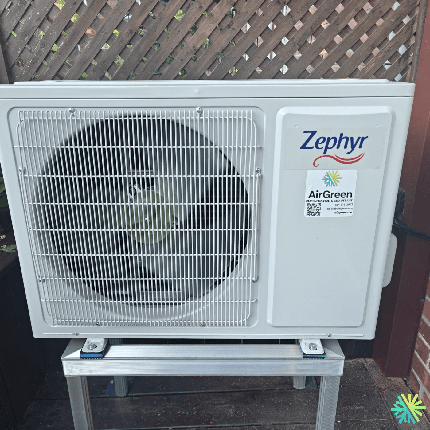 Installation d’une thermopompe murale Zephyr à Rosemont–La Petite-Patrie (Montréal)