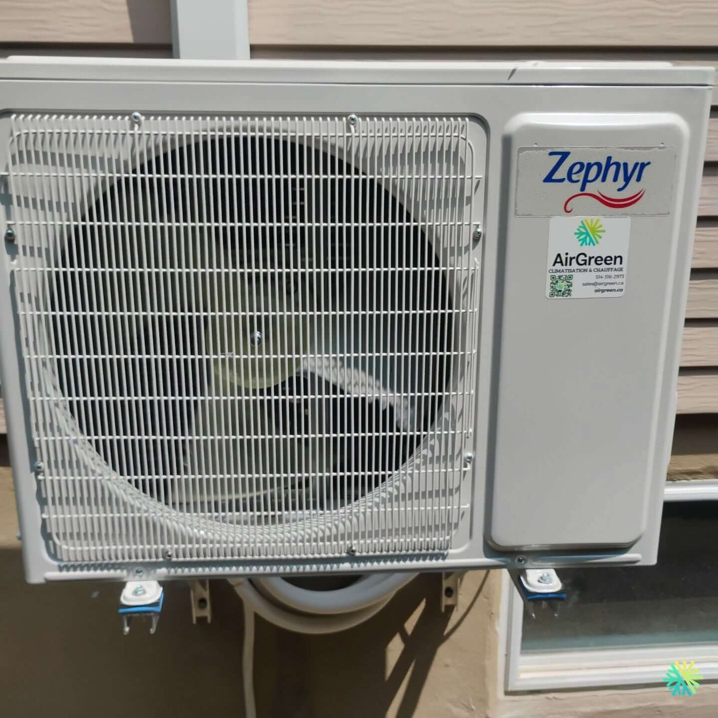 Réparation d’une thermopompe murale Zephyr à Sainte-Catherine