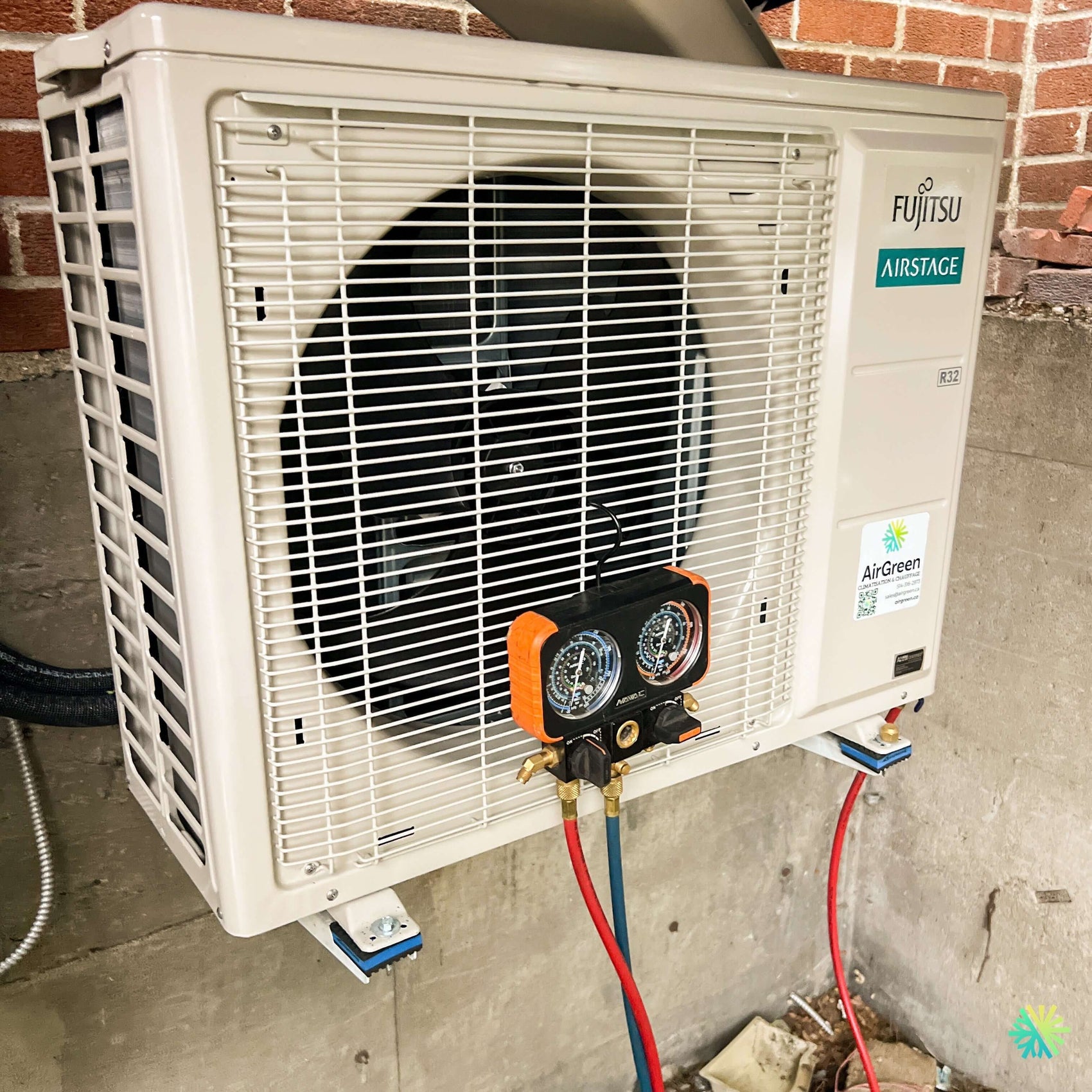 Installation d’une thermopompe murale Fujitsu AIRSTAGE Orion XLTH à Sorel-Tracy
