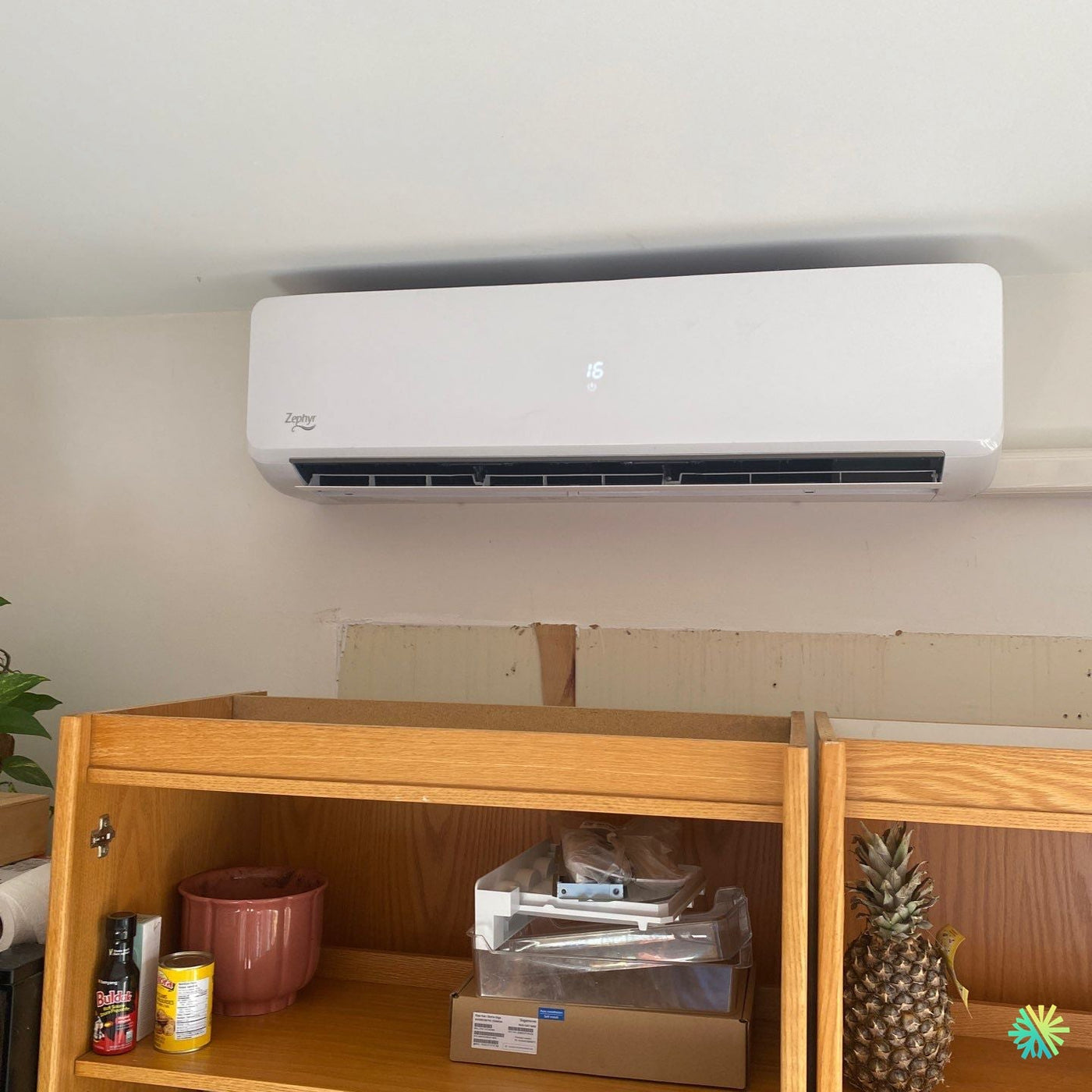 Installation d’une Zephyr Gamme Murale thermopompe murale à Villeray–Saint-Michel–Parc-Extension