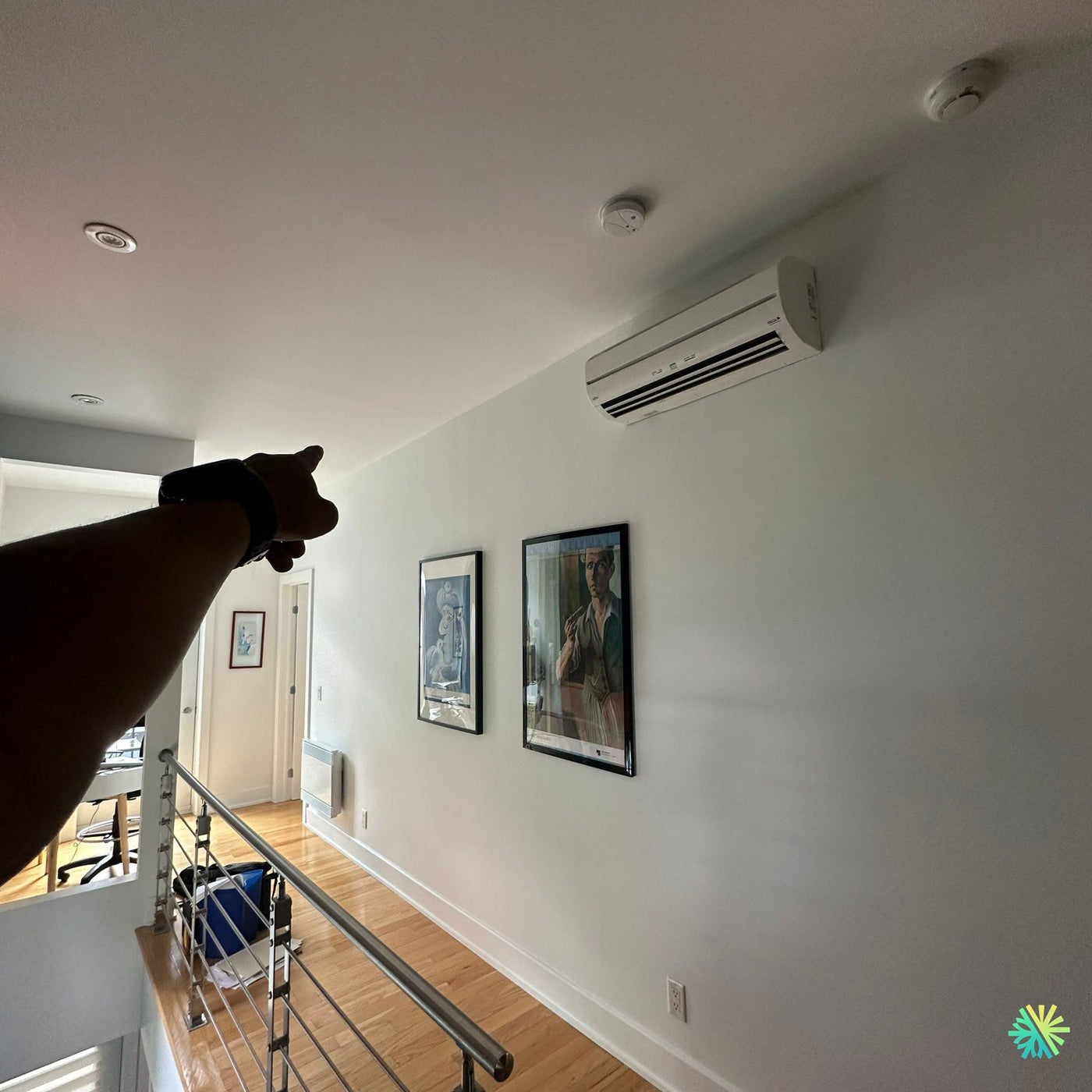 Réparation d’un climatiseur mural Fujitsu à Ville Mont-Royal