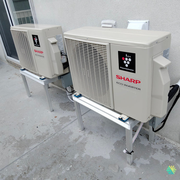 Installation d’une Sharp thermopompe murale (Eco Inverter, gamme R-32) à Le Sud-Ouest (Montréal)