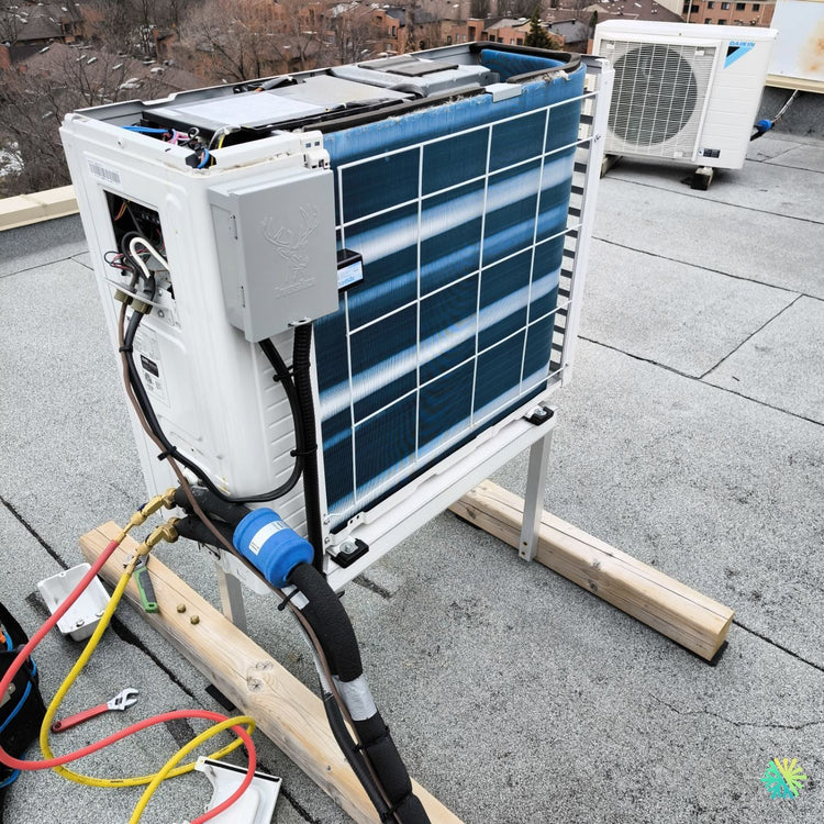 Réparation d’une thermopompe murale Gree à Sainte-Thérèse