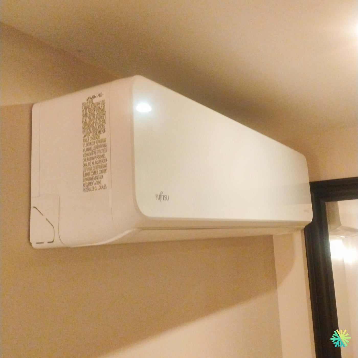 Installation d’une thermopompe murale Fujitsu ORION XLTH+ 15 000 BTU à Rivière-des-Prairies–Pointe-aux-Trembles, Montréal