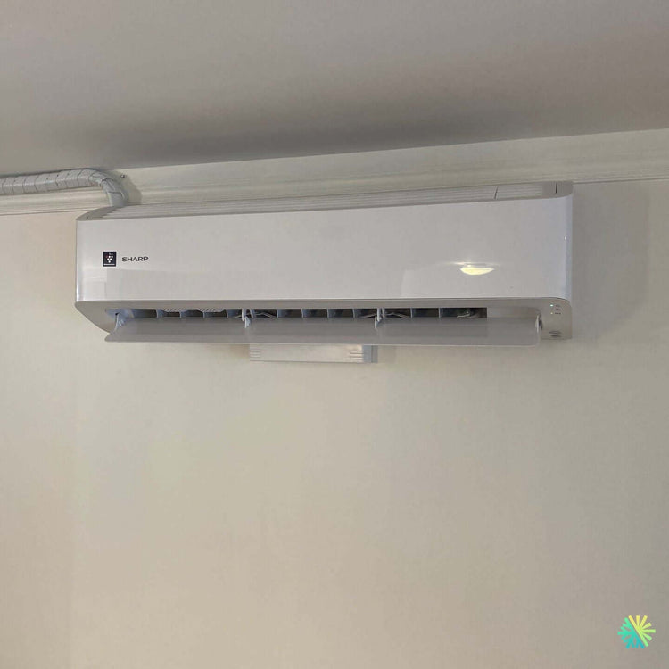 Installation d’une thermopompe murale Sharp ZU1 à Chomedey (Laval)